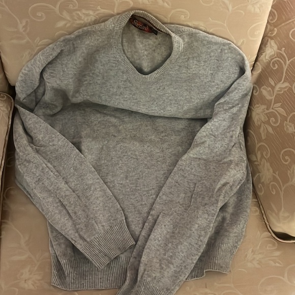 Xxl Gray SHETLAND crew neck - Picture 4 of 5